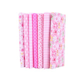 Tdoenbutw clearance Cotton Crafts Fabric Bundle Patchwork Squares Quilting Sewing Patchwork DIY 7PCS 7PC DIY Fabric fall fabric squares clearance sale Multicolor