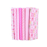 Tdoenbutw clearance Cotton Crafts Fabric Bundle Patchwork Squares Quilting Sewing Patchwork DIY 7PCS 7PC DIY Fabric fall fabric squares clearance sale Z-Purple