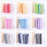 Tdoenbutw clearance Cotton Crafts Fabric Bundle Patchwork Squares Quilting Sewing Patchwork DIY 7PCS 7PC DIY Fabric fall fabric squares clearance sale Z-red1