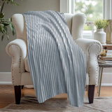Djunllk Throw Blanket for Couch - Dark Gray Super Thick Double Layer Soft Blanket, Throw Blanket All Year Round Home Decor Fuzzy Warm Gifts for Women 27.5" x 39.3" AA03_Coffee