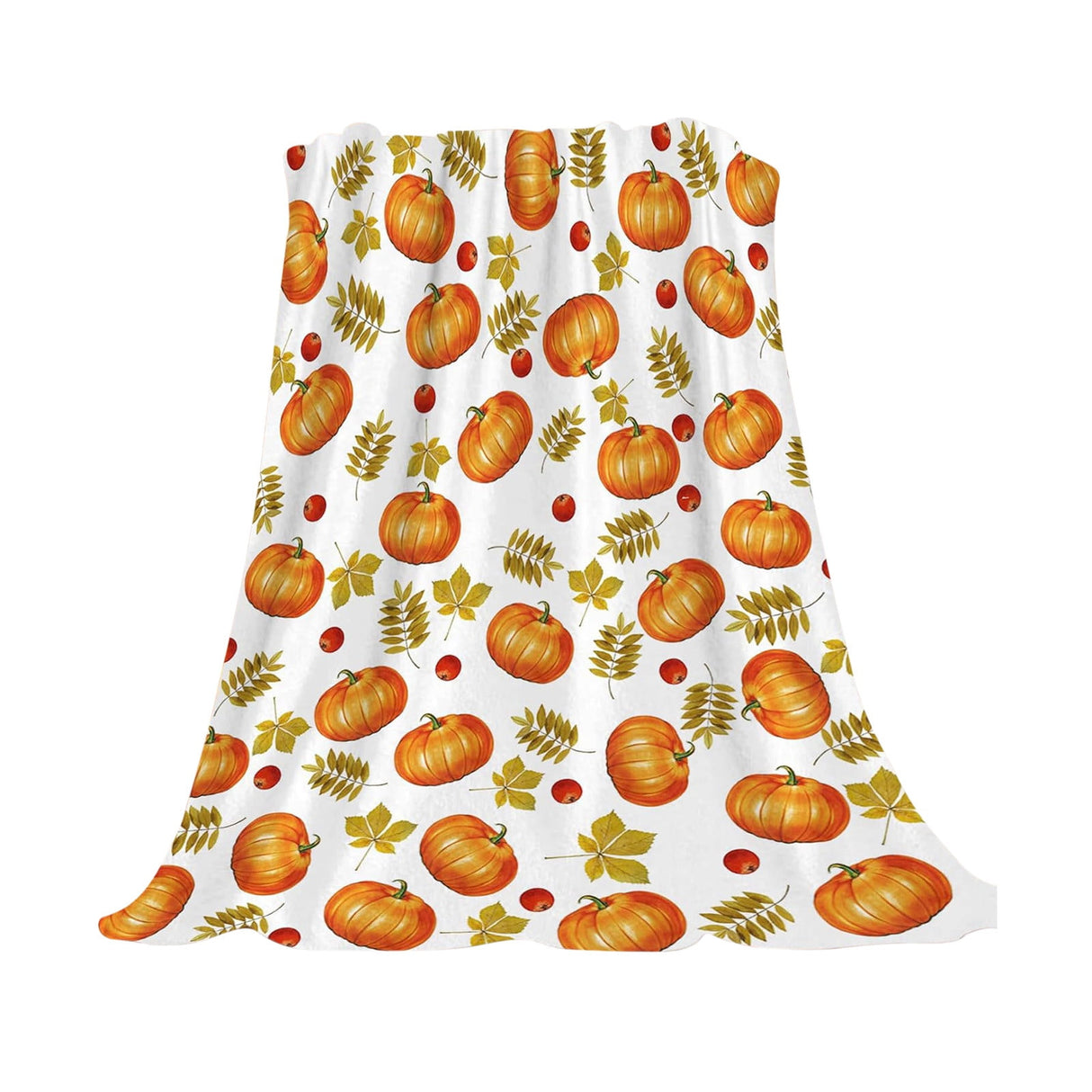 Xuniizn Fall Throw Blanket Breathable Fleece Blanket,28x39" Soft & Skin-Friendly High-Density Fall Blanket Warm, Heat-Locking, Machine-Washable, A Cozy Choice for Autumn & Winter Home Use A#Multicolor(39x51")