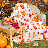 Xuniizn Fall Throw Blanket Breathable Fleece Blanket,28x39" Soft & Skin-Friendly High-Density Fall Blanket Warm, Heat-Locking, Machine-Washable, A Cozy Choice for Autumn & Winter Home Use B#Multicolor(51x59")