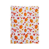 Xuniizn Fall Throw Blanket Breathable Fleece Blanket,28x39" Soft & Skin-Friendly High-Density Fall Blanket Warm, Heat-Locking, Machine-Washable, A Cozy Choice for Autumn & Winter Home Use C#Multicolor(39x51")