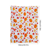 Xuniizn Fall Throw Blanket Breathable Fleece Blanket,28x39" Soft & Skin-Friendly High-Density Fall Blanket Warm, Heat-Locking, Machine-Washable, A Cozy Choice for Autumn & Winter Home Use C#Multicolor(39x51")