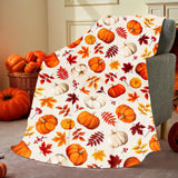 Xuniizn Fall Throw Blanket Breathable Fleece Blanket,28x39" Soft & Skin-Friendly High-Density Fall Blanket Warm, Heat-Locking, Machine-Washable, A Cozy Choice for Autumn & Winter Home Use E#Multicolor(39x30")