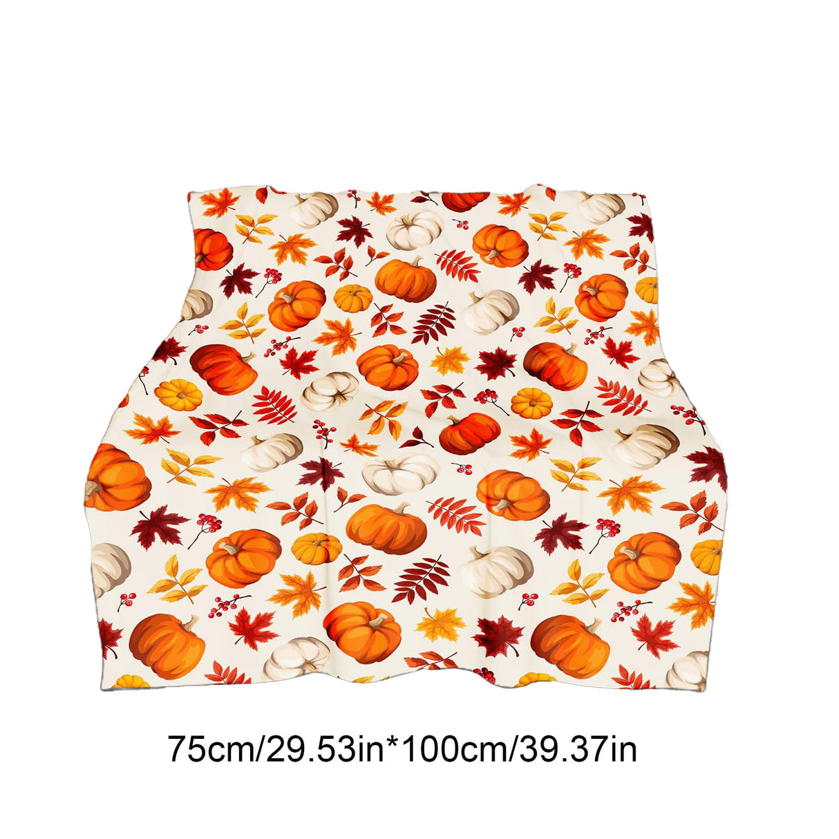 Xuniizn Fall Throw Blanket Breathable Fleece Blanket,28x39" Soft & Skin-Friendly High-Density Fall Blanket Warm, Heat-Locking, Machine-Washable, A Cozy Choice for Autumn & Winter Home Use E#Multicolor(39x30")