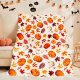Xuniizn Fall Throw Blanket Breathable Fleece Blanket,28x39" Soft & Skin-Friendly High-Density Fall Blanket Warm, Heat-Locking, Machine-Washable, A Cozy Choice for Autumn & Winter Home Use E#Multicolor(39x30")