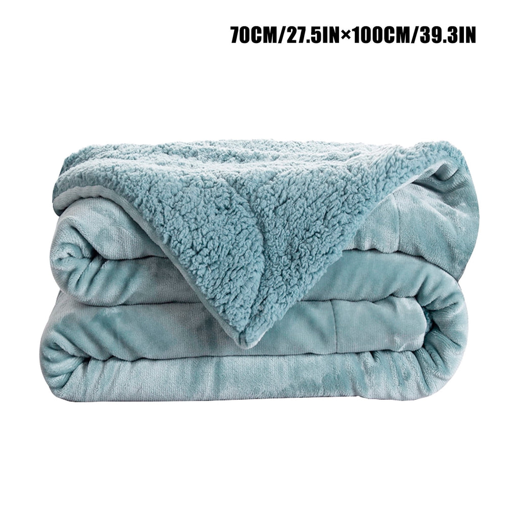 + 1X Blanket, End of Year Clearance: Womens Blankets and Throws, Eveluo Thickened Flannel Lamb Wool Composite Blanket Double Blanket Leisure Blanket Gift Blanke C