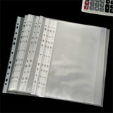 JWDX Document Bag Clearance, Material Bag, 100Pcs Sheet Protectors 9 X 12 Heavy Duty Clear Sheet Protectors Page Protectors Plastic Sleeves for Plastic Document Protectors Letter Paper Clear