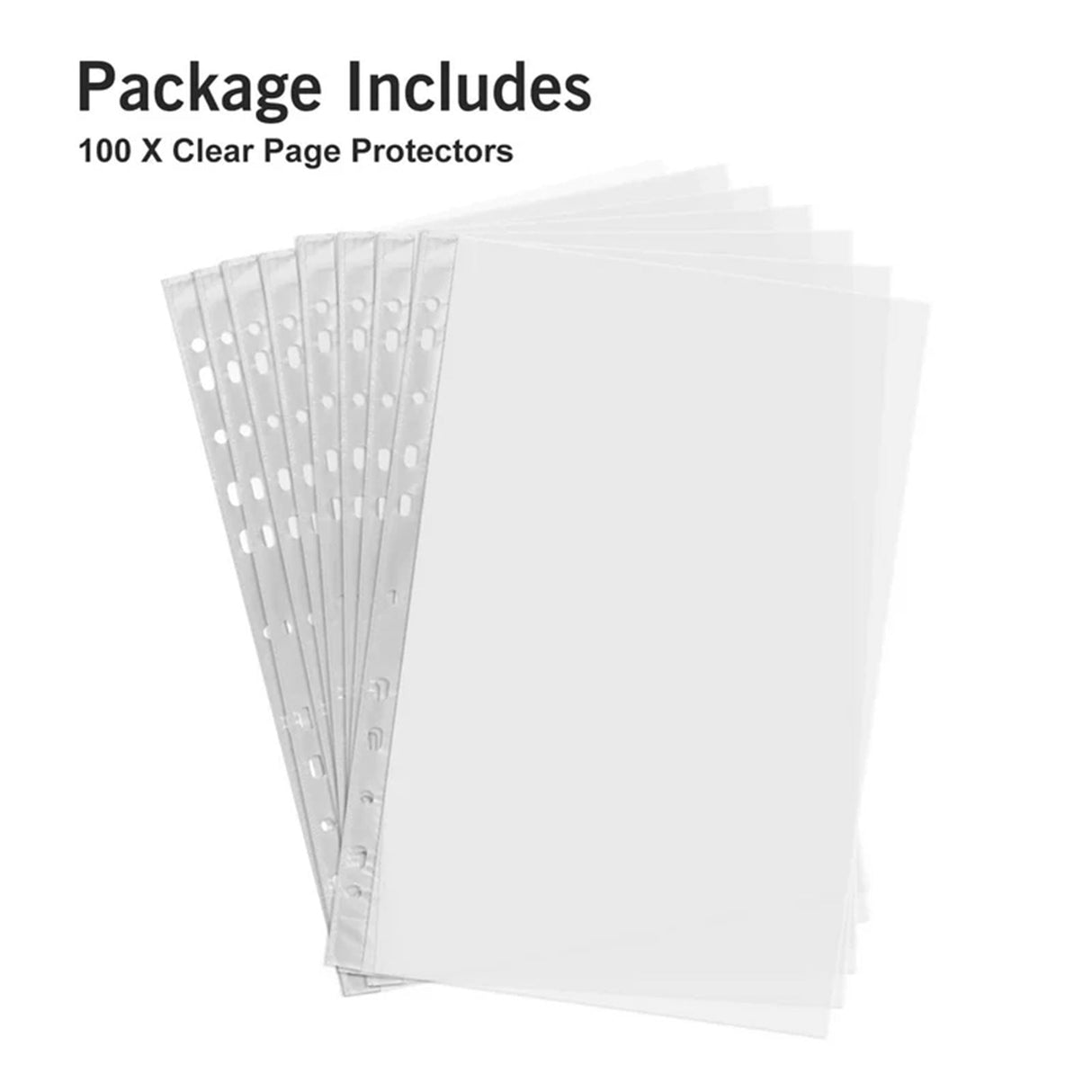 JWDX Document Bag Clearance, Material Bag, 100Pcs Sheet Protectors 9 X 12 Heavy Duty Clear Sheet Protectors Page Protectors Plastic Sleeves for Plastic Document Protectors Letter Paper Clear