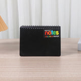 JWDX Hot Clearance! Notebooks Wirebound College Ruled Note Books Colored Lined Paper Perforated Notepad Memo Books Poly Cover Journaling Notebook 100 Sheets, 1 Notebook Notebook 100 Sheets Black