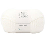 LGCASL Hand-Knitted Yarn #2 Pure White , 1Pc100G Hand Woven Cotton Yarn Soft Crochet Yarn for Hand Knitting Warm Sweater Sofa Cushion Scarf Diy pure white