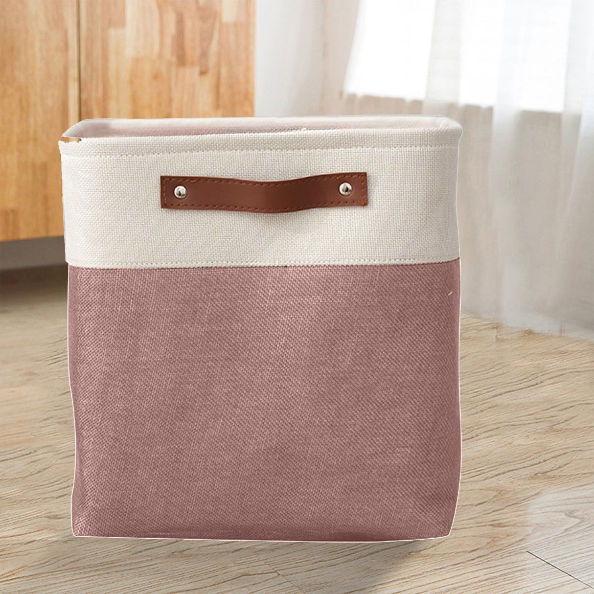 Transparent Zipper Clothing Storage Bag - Heavy-Duty Organizer for Blankets, Linen, Bed Sheets, Clothes & Pillows | Space-Saving Compression Bag Storage for Closet(11.81"DX9.05"WX5.9"H) Z1-Brown