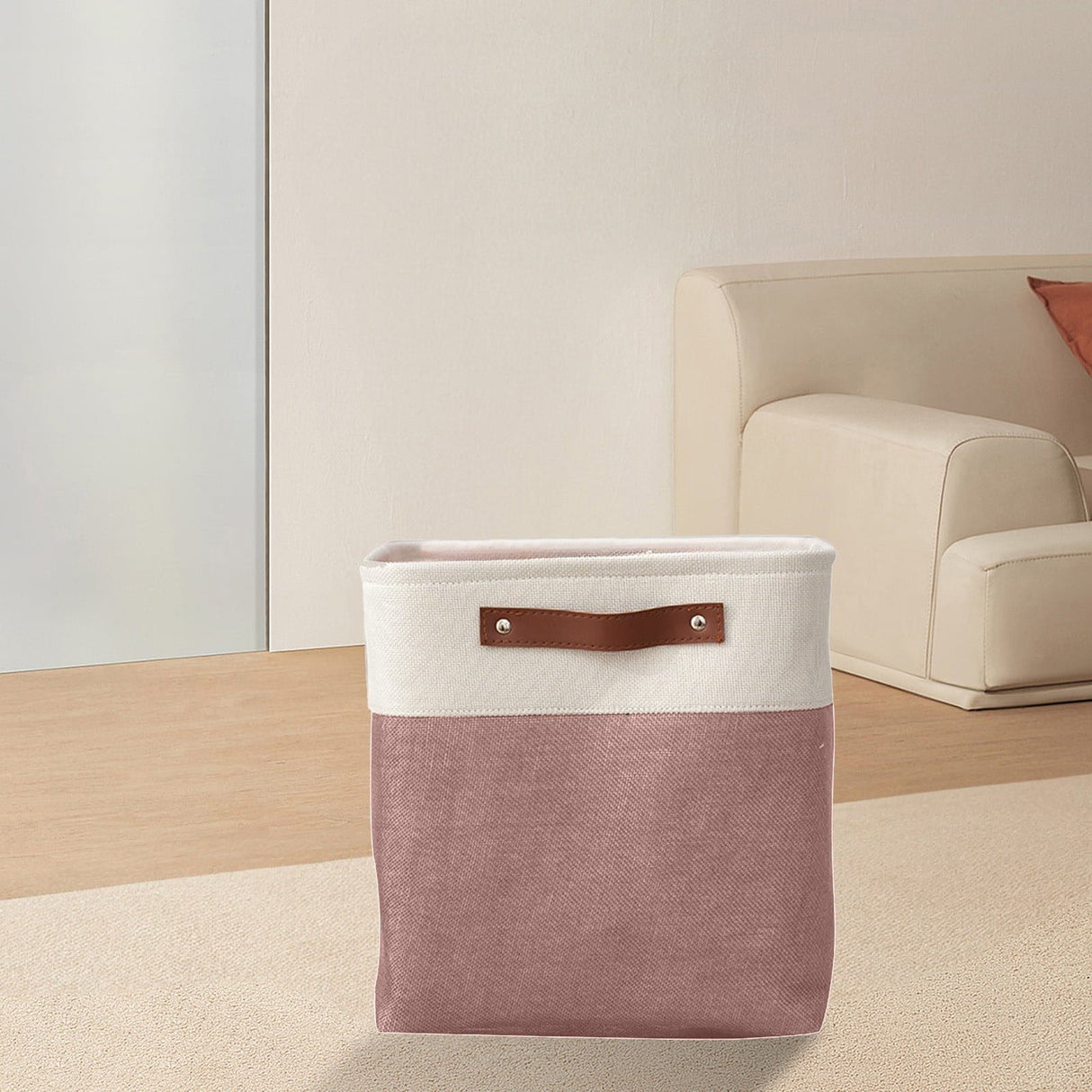 Transparent Zipper Clothing Storage Bag - Heavy-Duty Organizer for Blankets, Linen, Bed Sheets, Clothes & Pillows | Space-Saving Compression Bag Storage for Closet(11.81"DX9.05"WX5.9"H) Z1-Brown