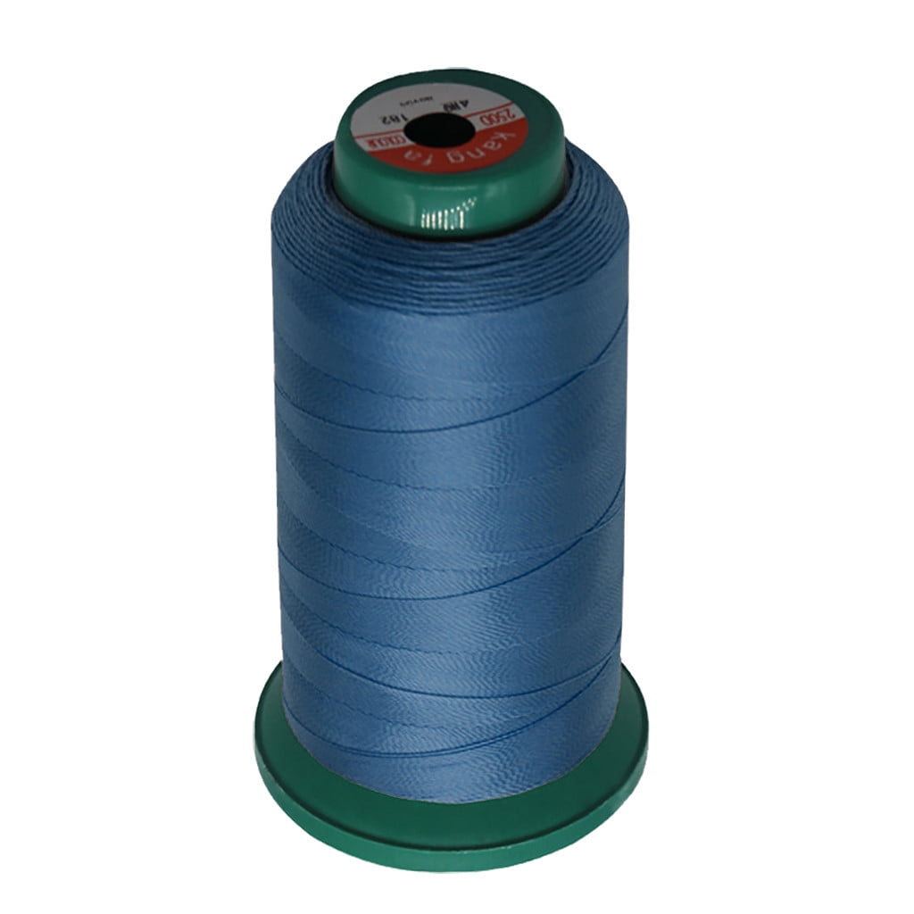 1190Yards High Strength Polyester Sewing Thread,Heavy Duty Sewing Threads,210D Thread,All Purpose Sewing Thread Cones, High Tensile Polyester Thread Spools for Sewing, Quilting, Serger Machines Black