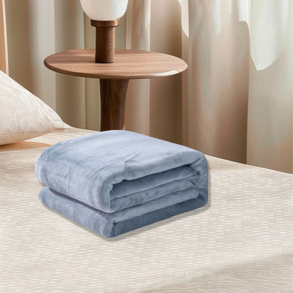 Fleece Throw Blanket for Couch,Super Soft Fuzzy Flannel Throw for Sofa, Luxury Plush Microfiber Bed Blanket, Cozy Home Decorative Velvet Gift Blanket,Fuzzy and Anti-Static(Grey 70x100cm) 150x200CM