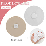 Duvet Clips - Duvet Clamps - Needle-Free Duvet Holders - Duvet Cover Clips - Sheet Clips - Anti-Slip - Bedding Accessories - Curtain Clips - Blanket Clips - Fastening Clips - Bedroom Gadgets - Home Accessories - White - 20 Pairs