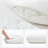 QZS Soft Nest Sleeper Pillow, Breathable Cotton Bed Pillow, Lounger Pillow, 1Pcs, 23.6 x 21.6'