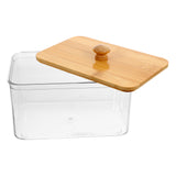 QIDITONG Laundry Sheet Holder With Lid Laundry Room Storage Containers Laundry Pod Container Jars Dryer Sheet Organizer Laundry Room Accessories 18.30X12.40X12.00CM Transparent
