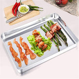 Baking Sheet With Cooling Rack, Half Sheet Pan With Wire Rack Set, Oven Baking Tray and Rack Set,15.75x11.8inch,Non Toxic & Easy Clean,Heavy Duty 10"