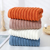 100% Cotton Soft and Absorbent Hand Towel-Waffle Hand Towels for Bathroom-Set of 2 Quick Drying Towels Milk white