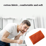 100% Cotton Soft and Absorbent Hand Towel-Waffle Hand Towels for Bathroom-Set of 2 Quick Drying Towels Warm orange