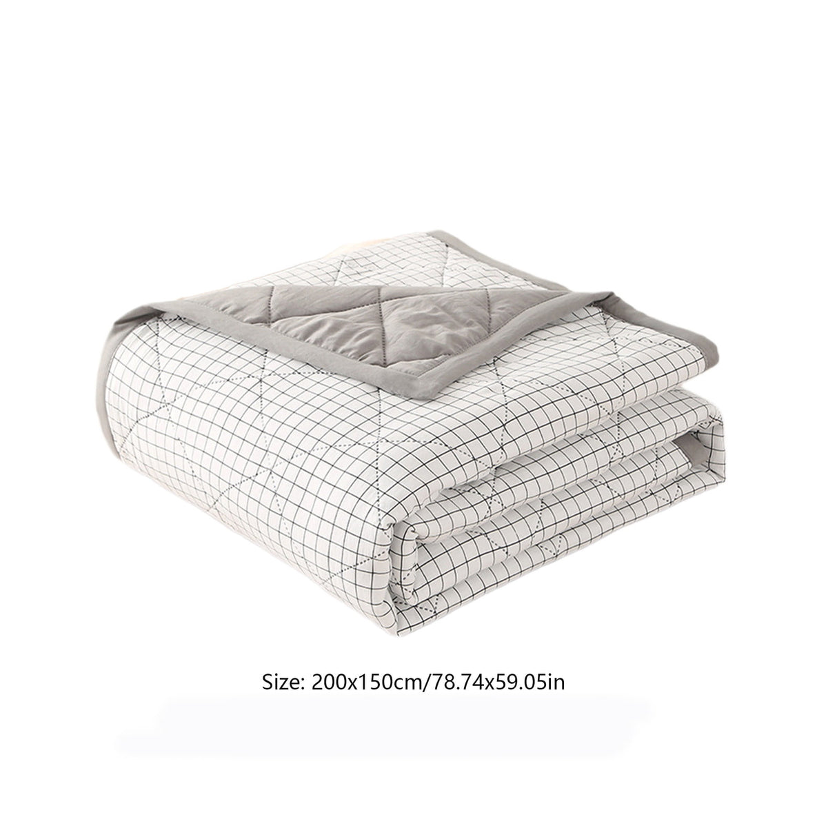 Summercome Cooling Quilt, Thin Quilts Summer Lightweight Comforter, Full Washed Cotton, Machine Washable, Soft Comfy Breathable Sleep Blanket for Hot Sleeper, Ultra-Cool Lightweight (Blue, Queen) Queen Red