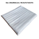 Kdkad Bed Sheets, Pure Linen Sheets, Breathable and Serviceable Line King Size Sheets, Anti-Tear Line Bed Sheets, Machine Washable, Deep Pocket 91×79 in White