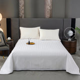Kdkad Bed Sheets, Pure Linen Sheets, Breathable and Serviceable Line King Size Sheets, Anti-Tear Line Bed Sheets, Machine Washable, Deep Pocket 91×79 in White