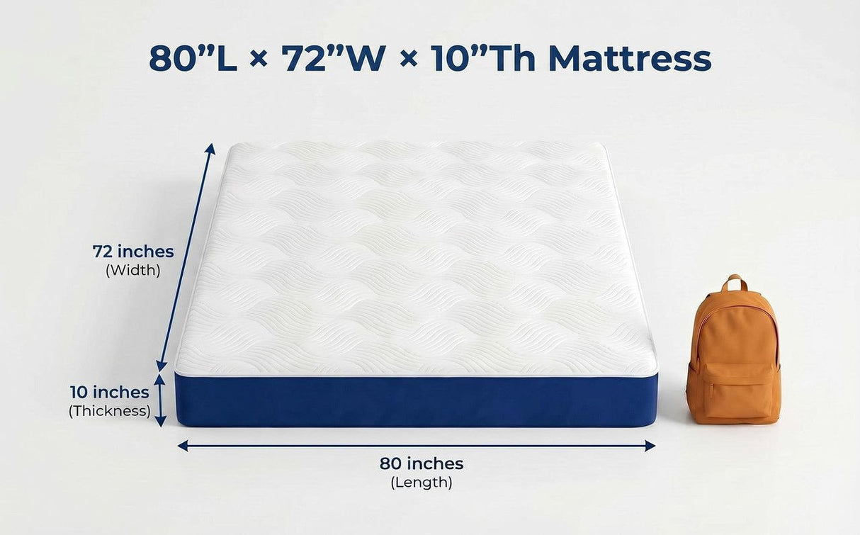 Compressed Rolled Pocket Spring Mattress
