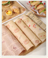 200 Sheets of PE Coated Kraft Paper 28×38 cm Style-12