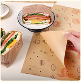 200 Sheets of PE Coated Kraft Paper 28×38 cm Style-12