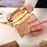 200 Sheets of PE Coated Kraft Paper 28×38 cm Style-12