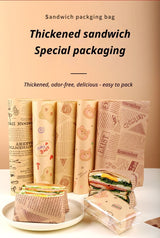200 Sheets of PE Coated Kraft Paper 28×38 cm Style-2