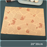 200 Sheets of PE Coated Kraft Paper 28×38 cm Style-3