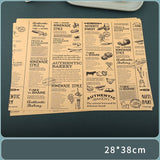 200 Sheets of PE Coated Kraft Paper 28×38 cm Style-4