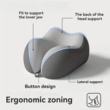 Fruit green Travel & Home Neck Pillow – Ergonomic, portable, perfect for sleep. Fits desks, cars, and long flights. Features slow rebound foam, washable cover.