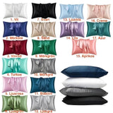 2-Pack Satin Pillowcase, Dark Gray, 50 x 66cm