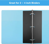 20 PCS Flat Sheet Lifters, Sheet Flatteners, Sheet Lifters Binders, Plastic Sheet Lifters, Protect Binder Page Sheet for 11-Inch x 8-1/2-Inch 3 Ring Binder, D Ring Binders
