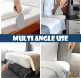 2 Pack 11.8 Inch Bed Sheet Clips Mattress Lifter Tool Durable Bed Making Assistant for Easy Sheet Changing Protect Nails and Back