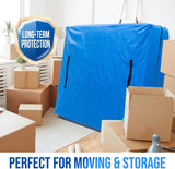 Queen Mattress Bags for Moving and Storage, Heavy Duty Moving Supplies Mattress Cover with Reinforced Handles, Storage Cover Essentials Packing Protector