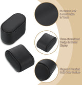 12Pcs Watch Display Pillow, 2.95" x 2.09" x 1.77" Bracelet Watch Pillow PU Leather Watch Pillow for Watch Box Bangle Cushions Display Storage, Black