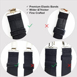 Sheet Straps Bed Sheet Keeper Holder for Corners Sheet Stays Suspender Clips Fitted Sheet Holder Clips Garters Fasteners Mattress Clamps