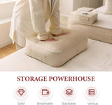 2026 New 3-Layer Ultra Space Saving Self Compression Organizer, Multifunctional Comforter Storage Bag for Comforters, Clothes, Blankets, Home Organization Must Haves (Gery, Large)