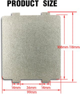 Glimmer Disc Microwave, 5 pieces of mica sheet, microwave mica plate, microwave oven mica plate, mica plates sheets mica-plate for accessories, universal main kitchen