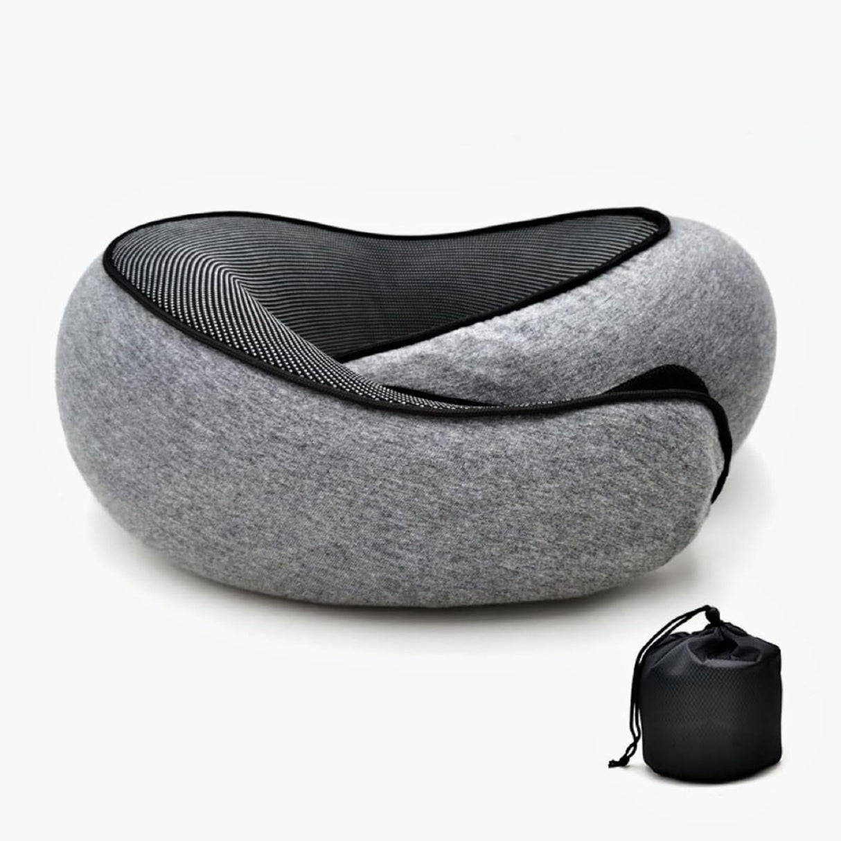 Travel Memory Cotton Neck Pillow, can Store Travel Pillow Neck Pillow