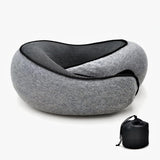 Travel Memory Cotton Neck Pillow, can Store Travel Pillow Neck Pillow