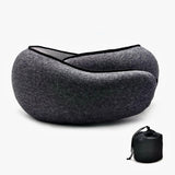 Travel Memory Cotton Neck Pillow, can Store Travel Pillow Neck Pillow