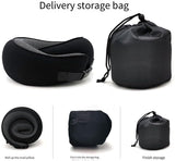 Travel Memory Cotton Neck Pillow, can Store Travel Pillow Neck Pillow