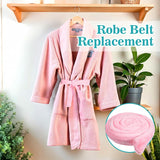 Reusable Robe Belt, 66.9 in Robe Tie for Unisex, Travel Home Hotel Spa, Sleep, (Pink, Adjustable)